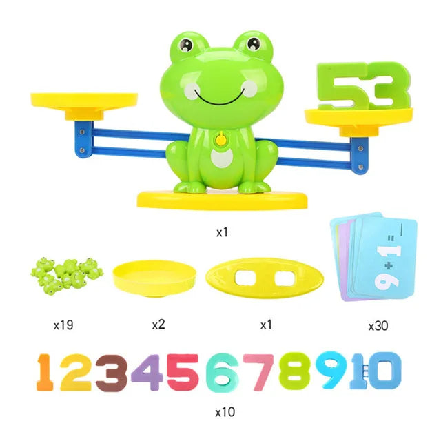 BalanceMath | Legende vejning og beregning - Montessori-regnevægte