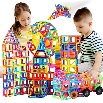 MagniWorld | Skab unikke designs - Magnetisk byggesæt