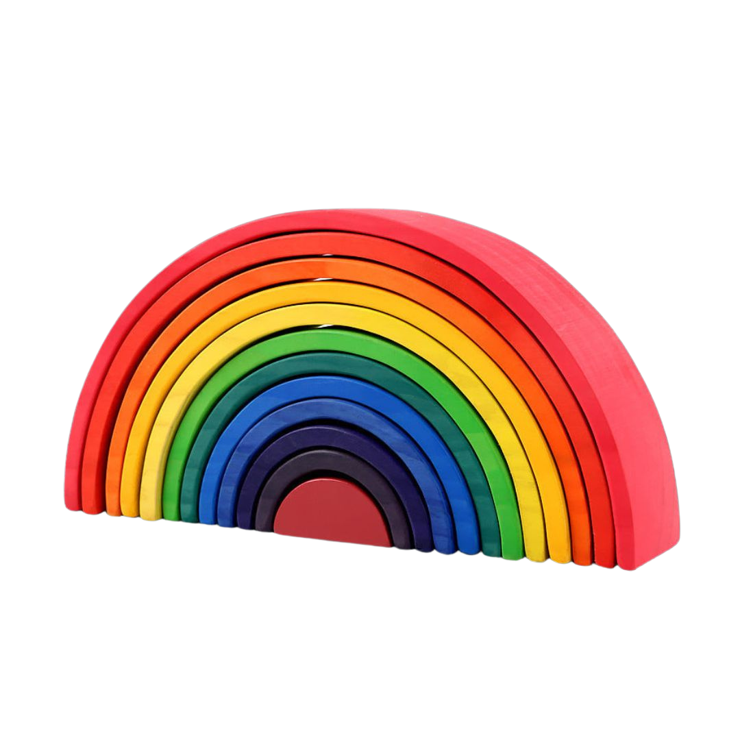 RainbowBalance | Opdagelse af farver og former - pædagogiske stabelklodser