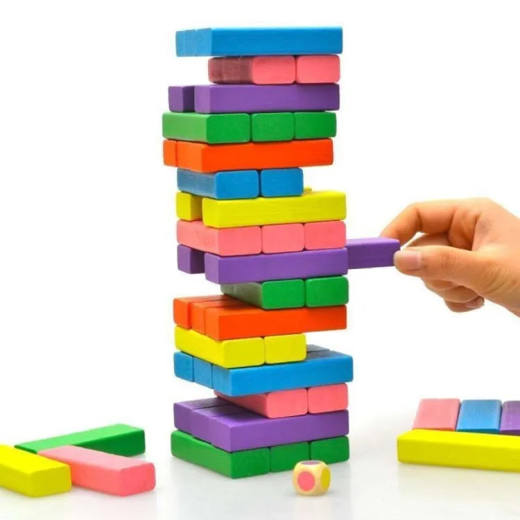 StackFun | Strategisk fjernelse af klodser - trætårn
