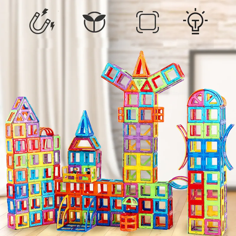 MagniWorld | Skab unikke designs - Magnetisk byggesæt