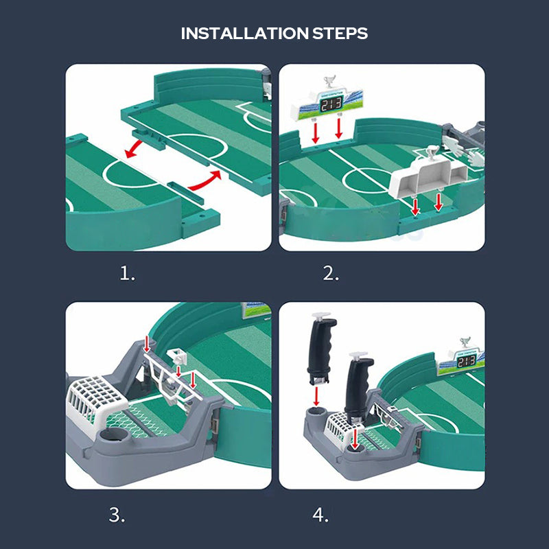 MiniGoal | Konkurrencedygtigt og strategisk fodboldspil - Miniature bordfodbold