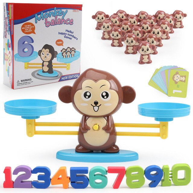 BalanceMath | Legende vejning og beregning - Montessori-regnevægte