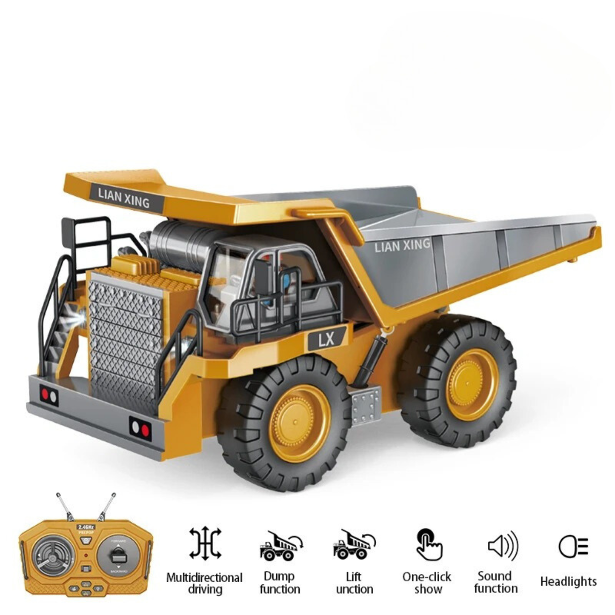 DigMaster | Grav og leg - RC-gravemaskine