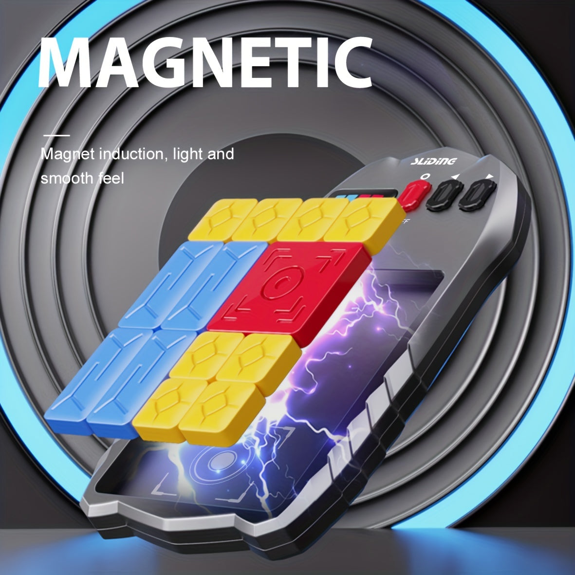 LogicSlide | Glid og løs - Magnetisk puslespil