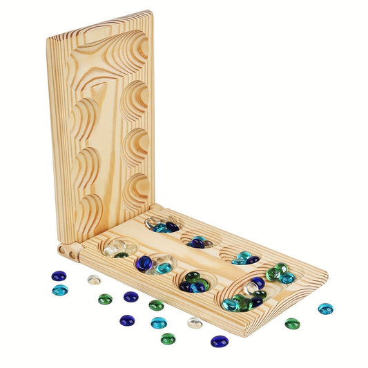 Tactica | Planlæg dine træk i forvejen - Mancala-brætspil i træ