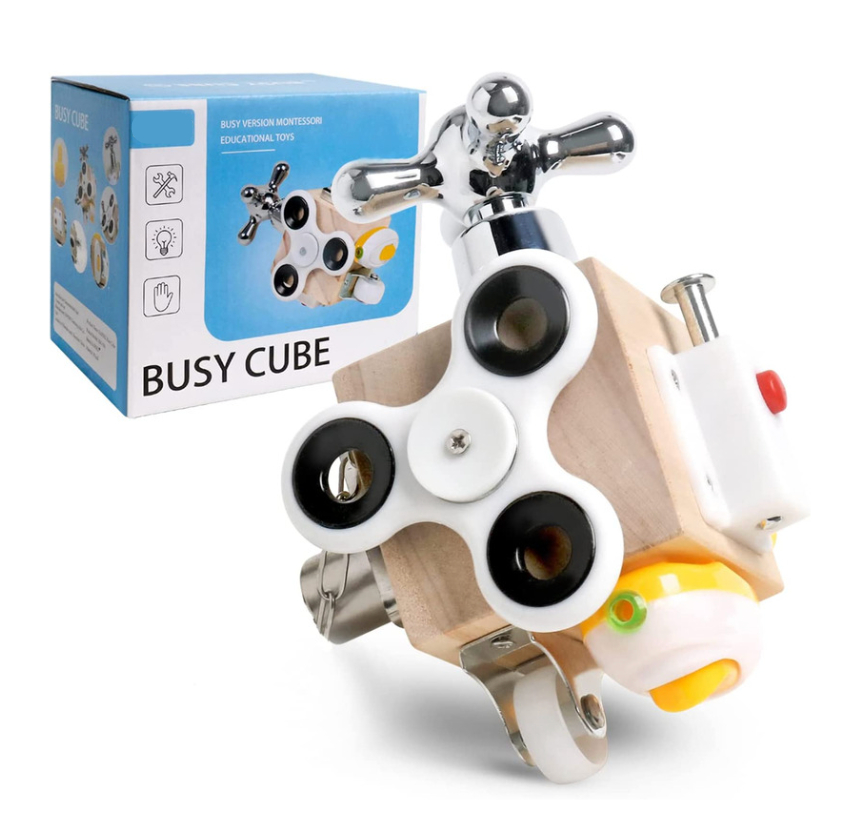 EcoPlay BusyCube | Legende Udvikling - Montessori Legetøj