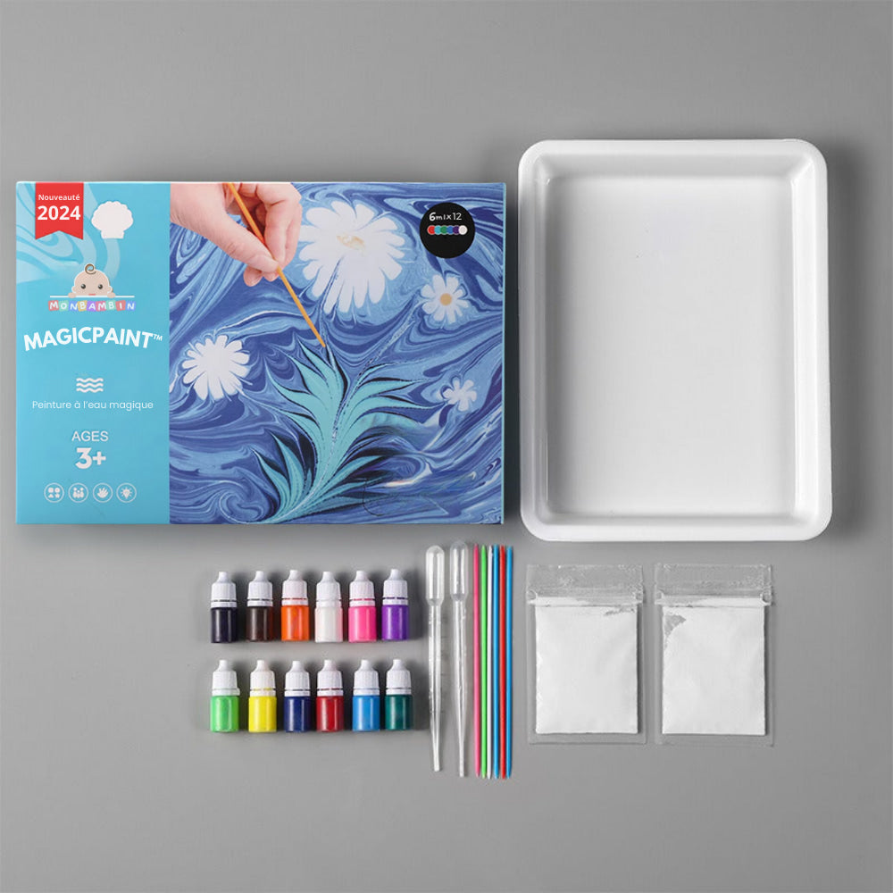 PaintPlay | Uendelige motiver og sjov - akvarel-sæt