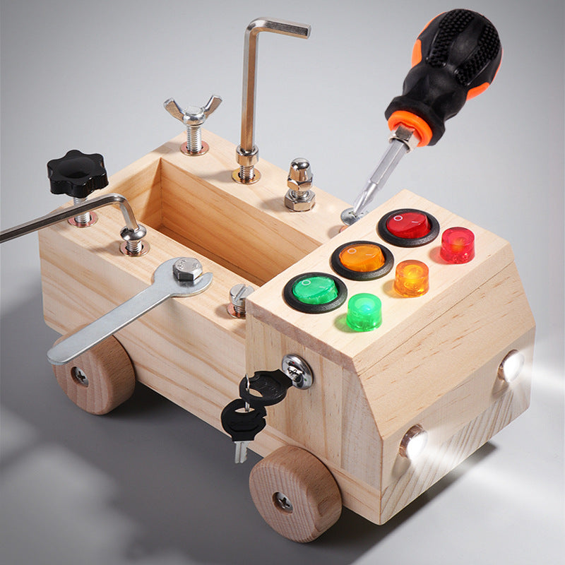 HeroTruck | Lær at bygge - Montessori brandbil