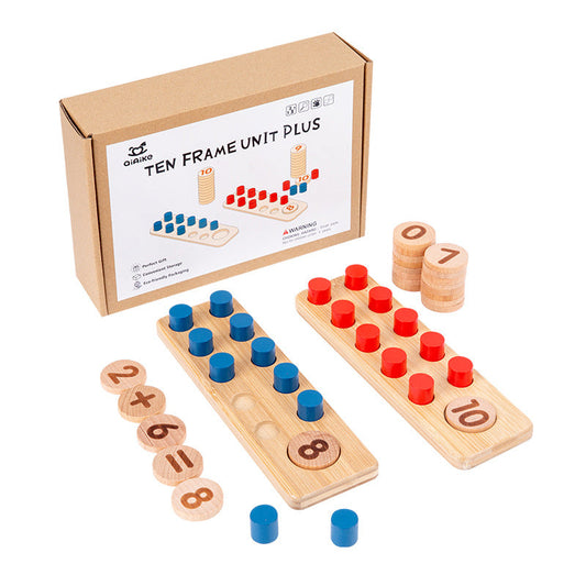ChipChop | Udvikl matematiske færdigheder og kreativitet - Montessori Maths Board