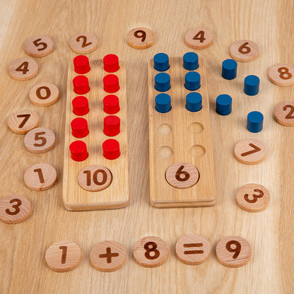 ChipChop | Udvikl matematiske færdigheder og kreativitet - Montessori Maths Board