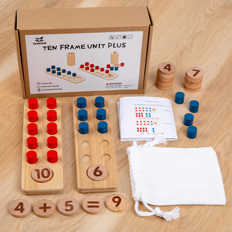 ChipChop | Udvikl matematiske færdigheder og kreativitet - Montessori Maths Board