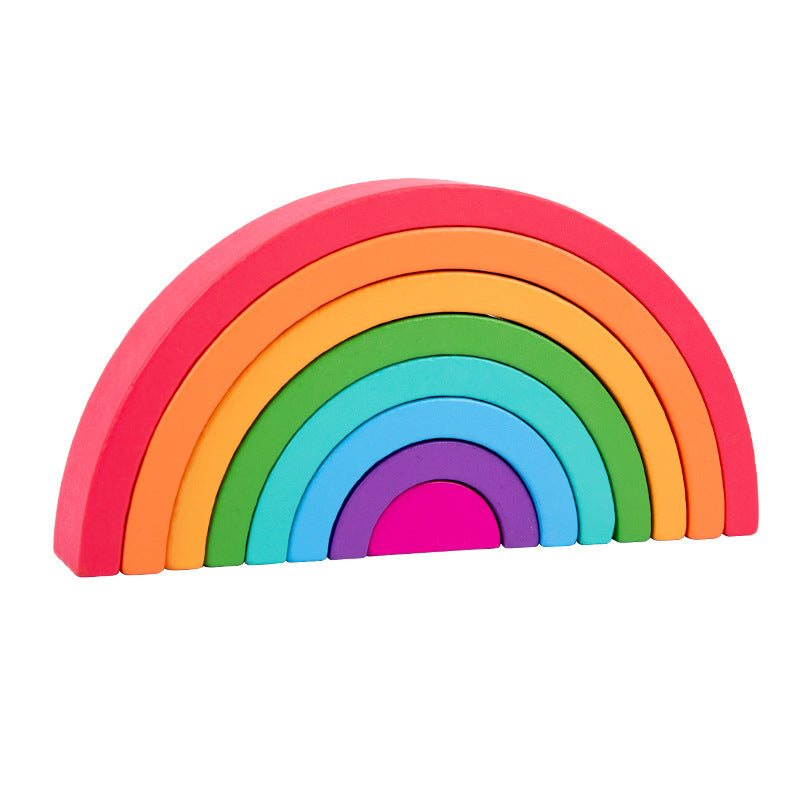 RainbowBalance | Opdagelse af farver og former - pædagogiske stabelklodser