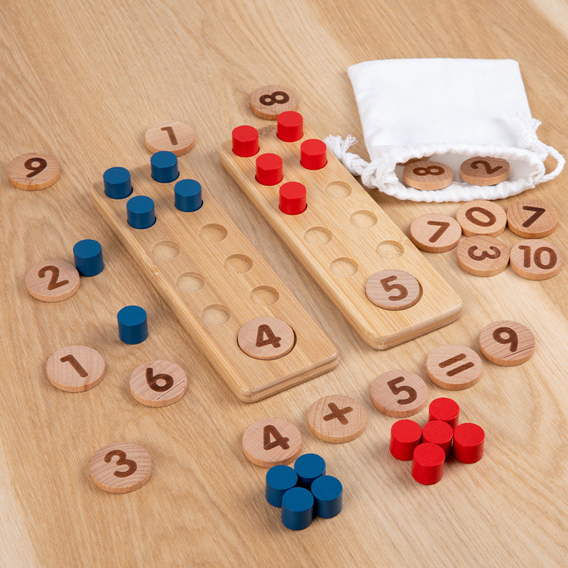 ChipChop | Udvikl matematiske færdigheder og kreativitet - Montessori Maths Board