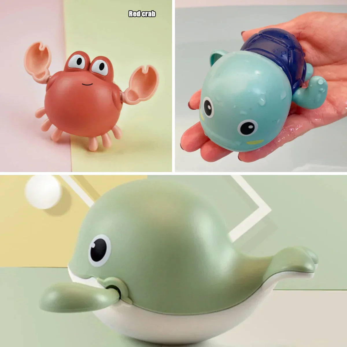 WaterFriends | Livlige havdyr til badet - Badelegetøj