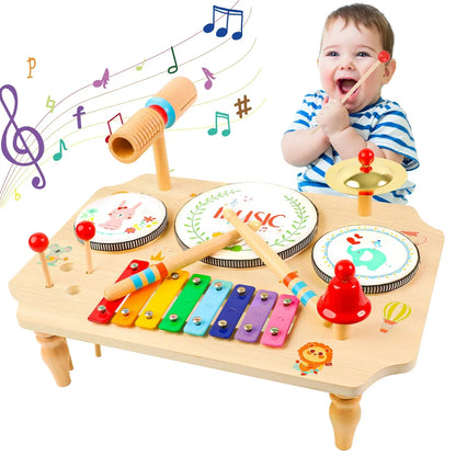 LittleBeat | Første skridt i musikken - Musikinstrumenter i træ