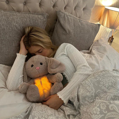 CuddleBuddy | Nusseven med blød belysning - Sovedyr