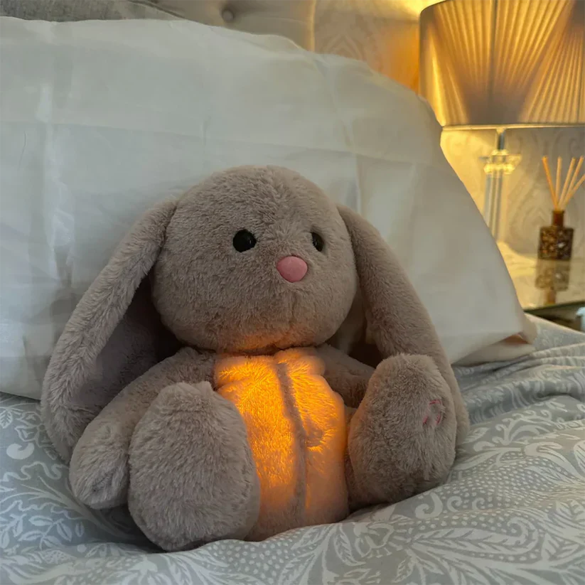 CuddleBuddy | Nusseven med blød belysning - Sovedyr