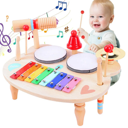 LittleBeat | Første skridt i musikken - Musikinstrumenter i træ