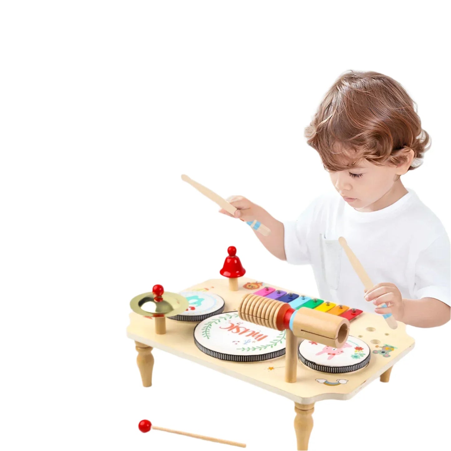 LittleBeat | Første skridt i musikken - Musikinstrumenter i træ