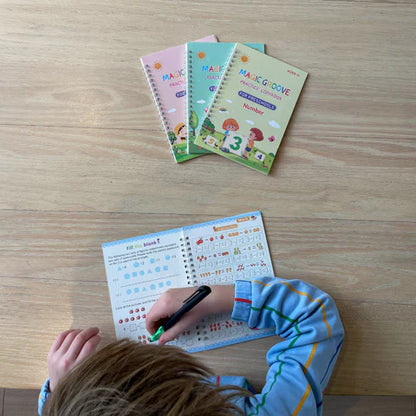 ScribbleStart | Legende Læring Skrivning - Komplet Skrivebog for unge opdagelsesrejsende