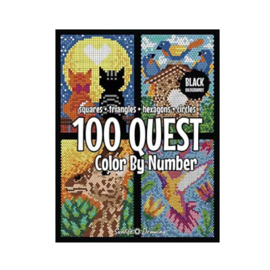 ColorQuest | Colour by Number opdagelsesrejse - malebog