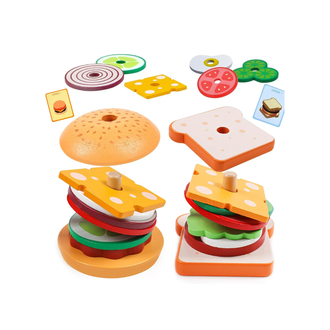 SnackStack | Stable og spil - Sandwich stabler spil