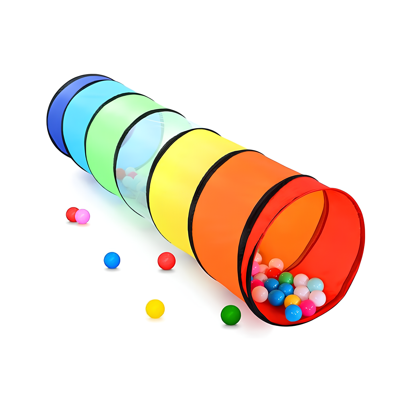 RainbowRun | Farverig krybeoplevelse - Legetunnel