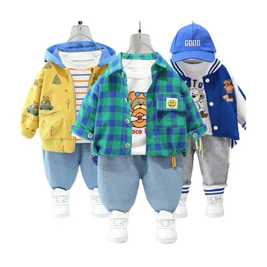 LittleLooks | Stilfuld og klar til leg - 3-delt outfit