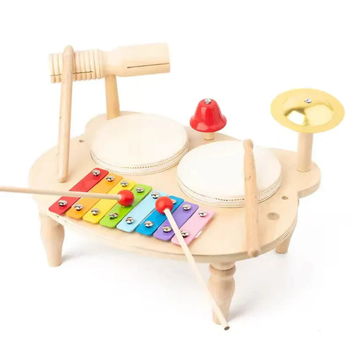 LittleBeat | Første skridt i musikken - Musikinstrumenter i træ