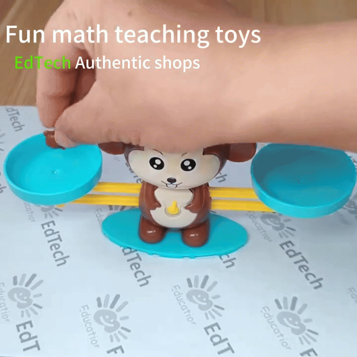 BalanceMath | Legende vejning og beregning - Montessori-regnevægte
