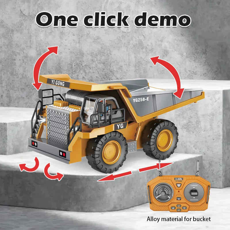 DigMaster | Grav og leg - RC-gravemaskine
