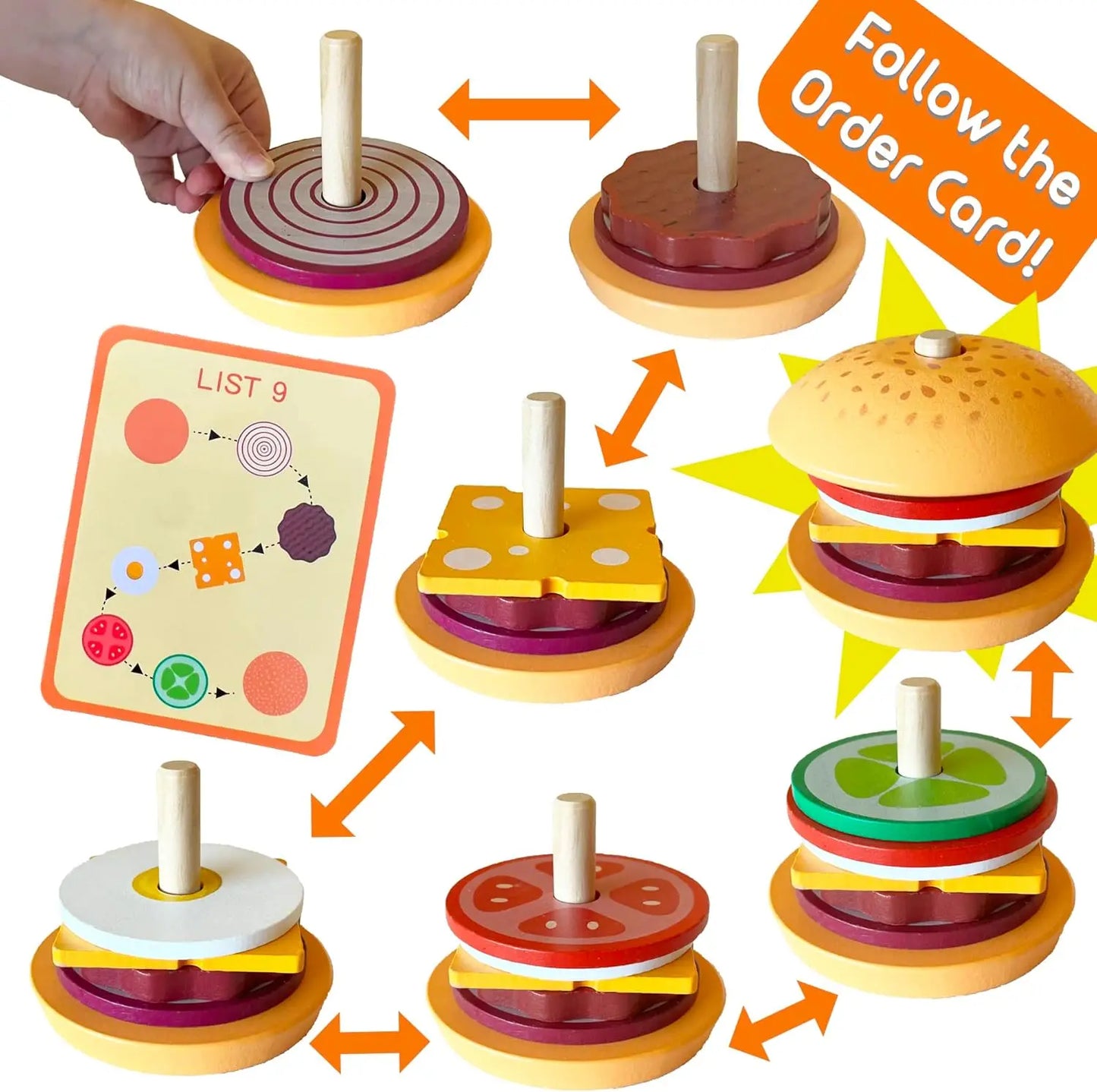 SnackStack | Stable og spil - Sandwich stabler spil