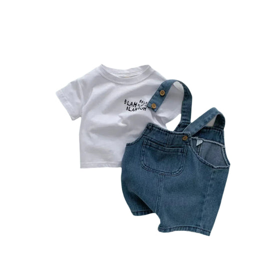 LittleLooks | Eventyr i denim - Drenge sommer sæt