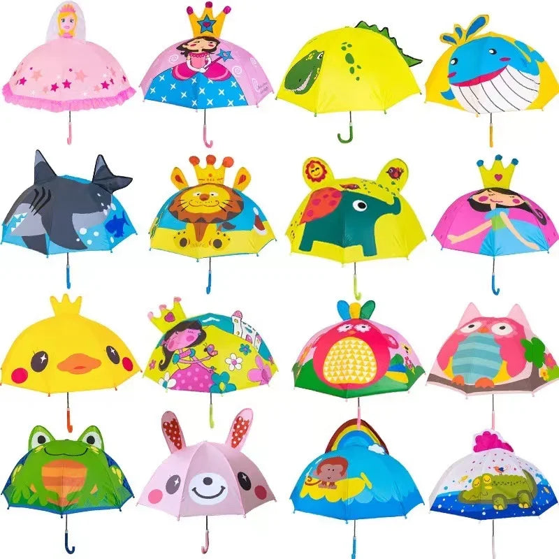 RainBuddy | Merry Rain Adventures - Paraply til børn
