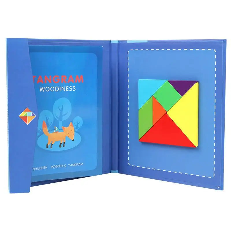 ShapeWise | Stimuler logisk tænkning - Magnetisk tangram puslespil
