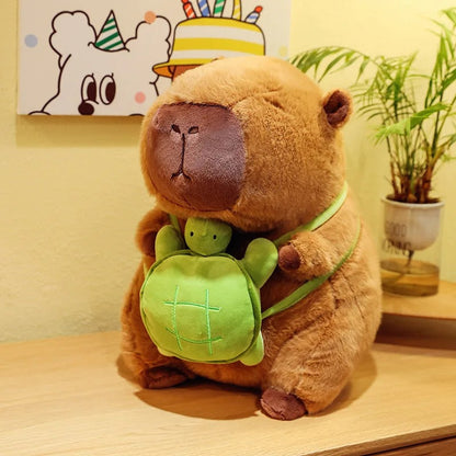CapyHug | Fluffy og naturtro krammekammerat - CapyBara cuddle