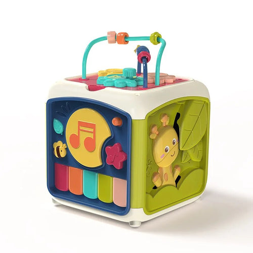 ExploreCube | Stimulerer motorik og sanser - Montessori-legekube