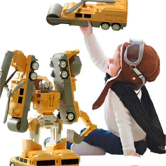BuildoMagnet | Byg køretøjer og robotter - Magnetisk legetøj