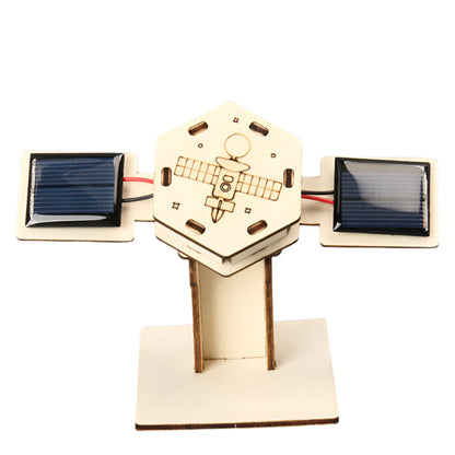 SolarVision Lær og byg en satellit - modelsæt i træ