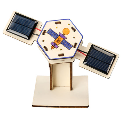 SolarVision Lær og byg en satellit - modelsæt i træ